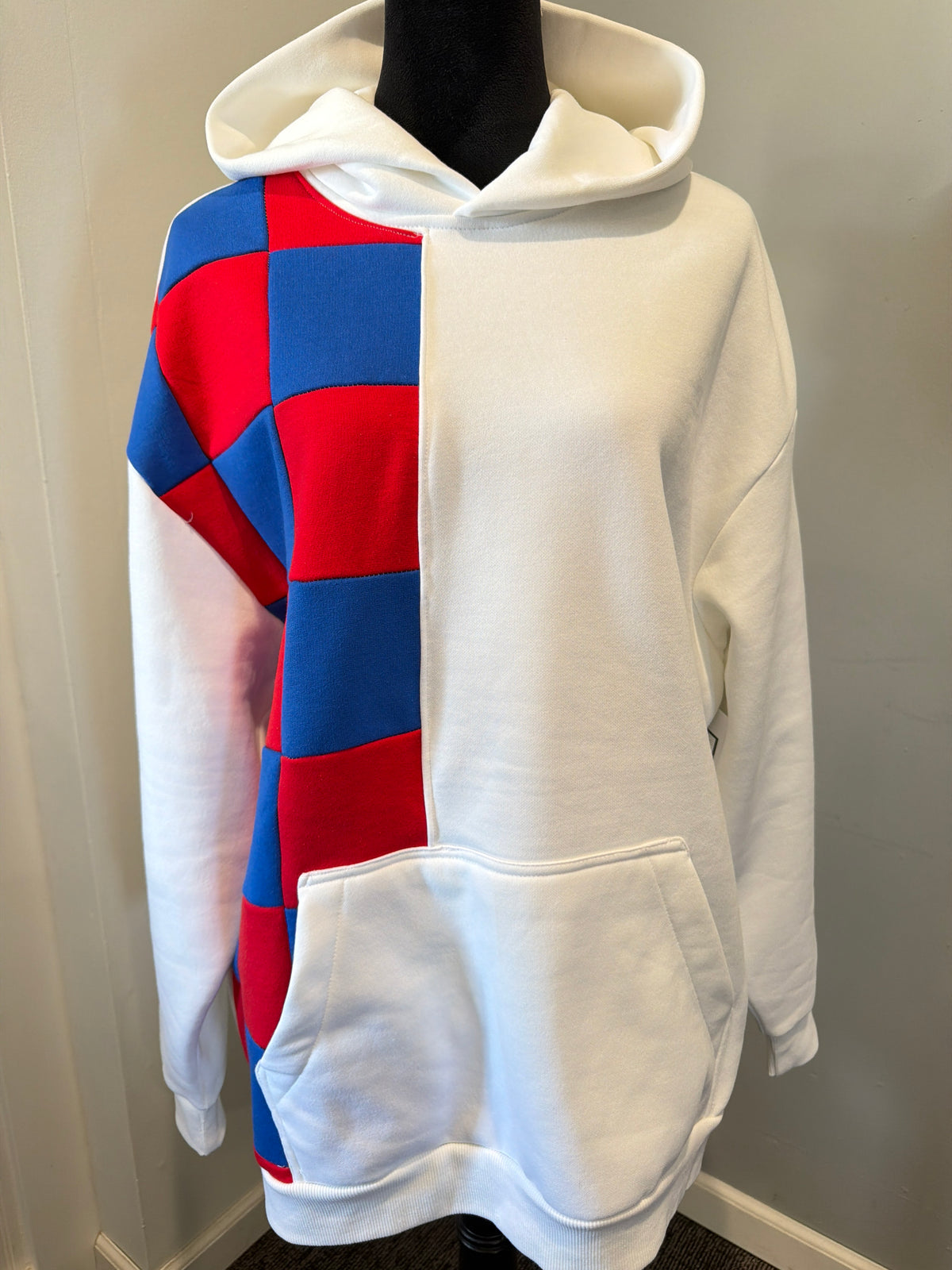 Checkered Hoodie #1 (L)