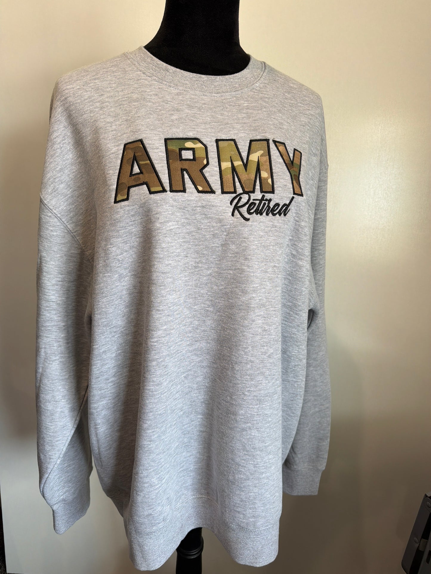 Army Retired XL