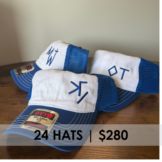 Custom Brand OTTO Dad Hat PACKAGE