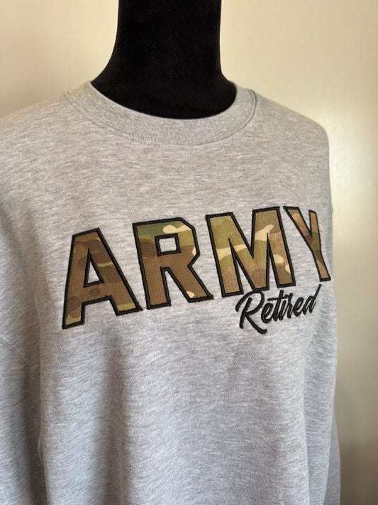 Army Retired XL