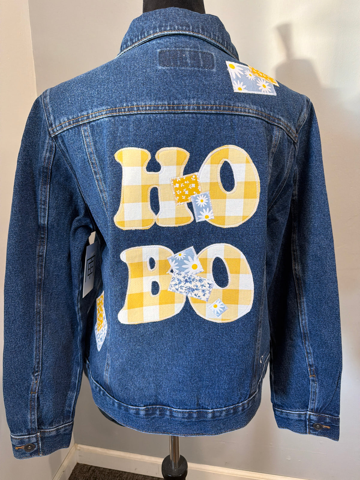 Patched Jean Jacket #8 (L)