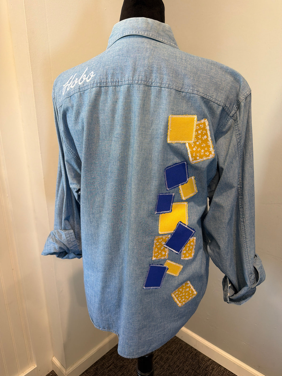 Denim Patched Jacket #1 (Md)