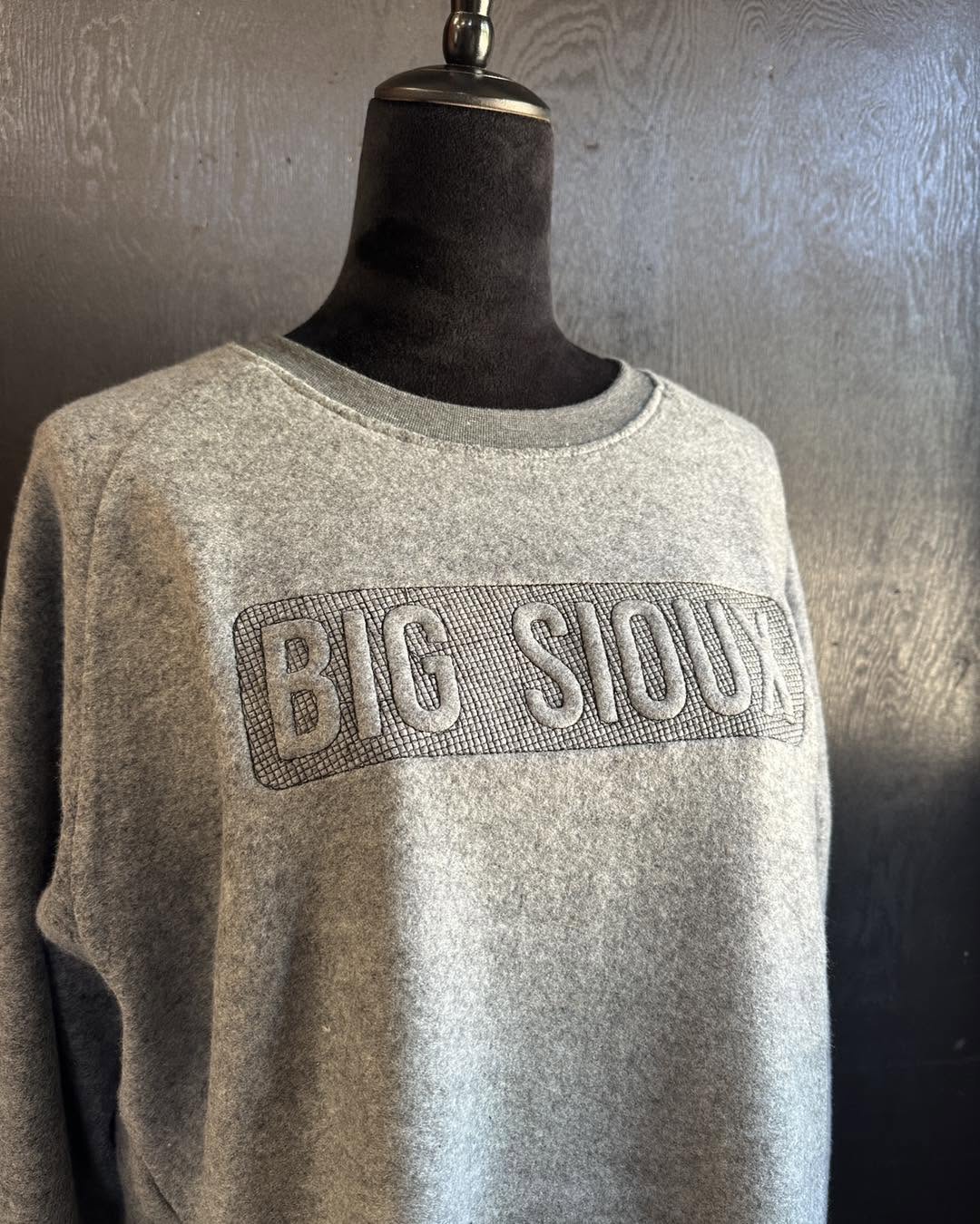 Custom Embossed Embroidered Crewneck