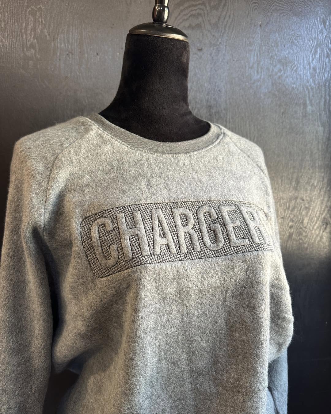 Custom Embossed Embroidered Crewneck