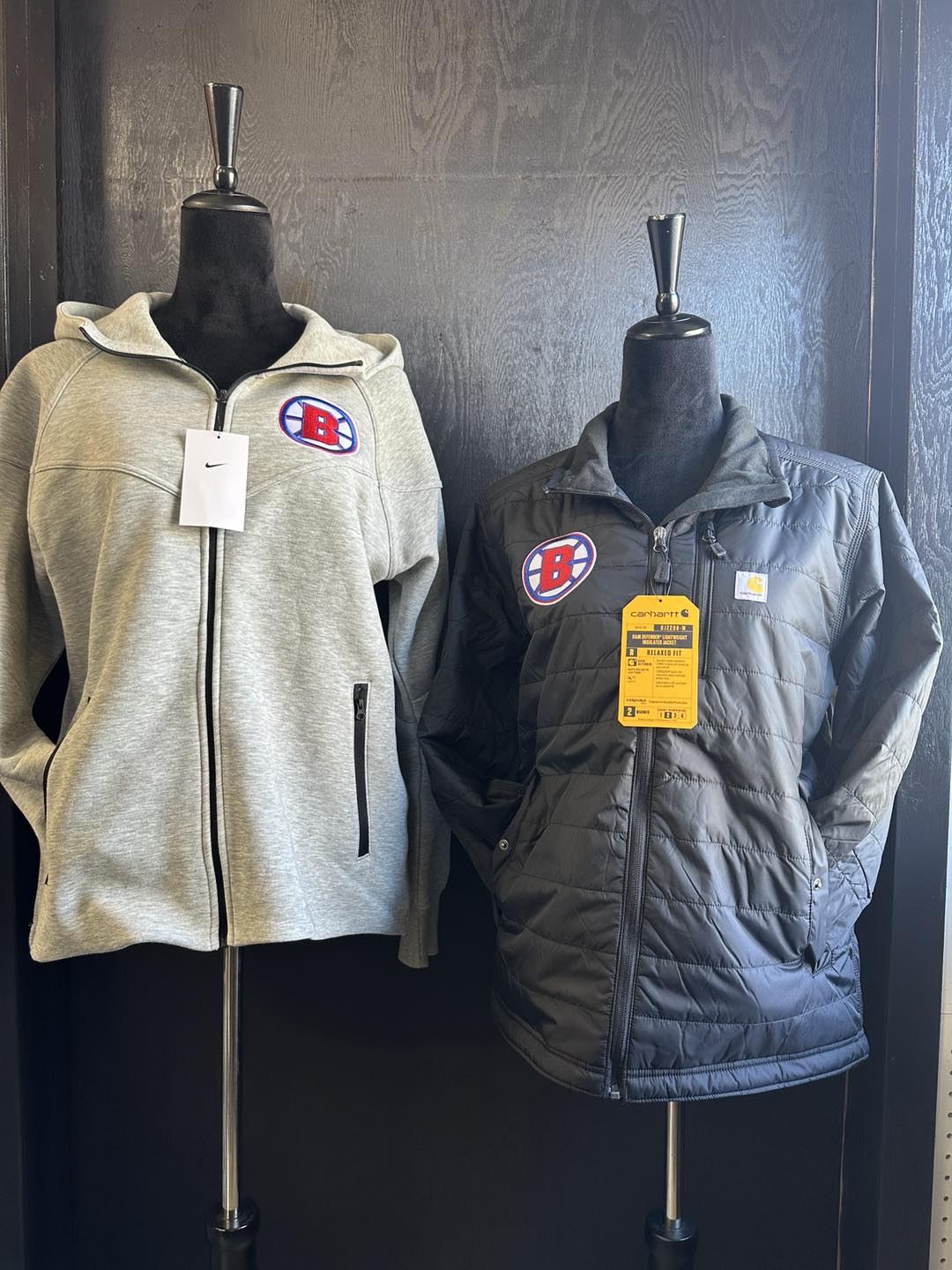 Embroidered patch of team logo by Cotton & Customs in Volga SD