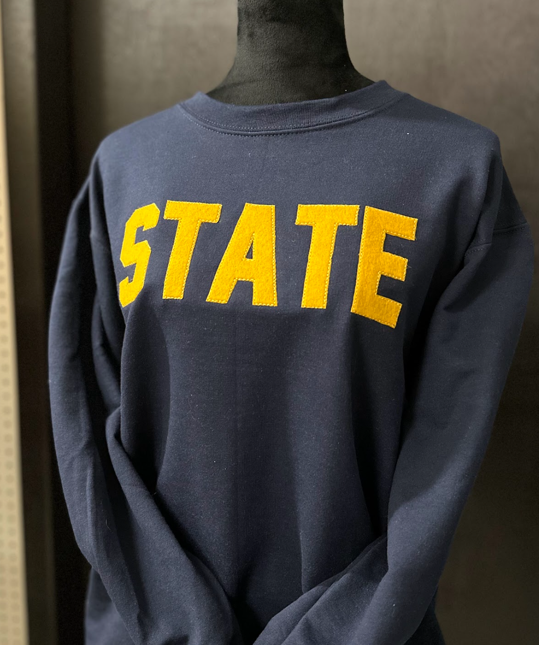 State Felt Crewneck