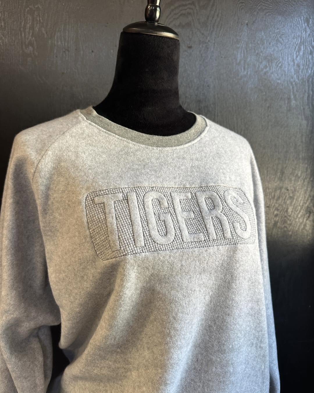 Custom Embossed Embroidered Crewneck