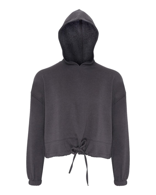 Custom Cropped Tie Hoodie