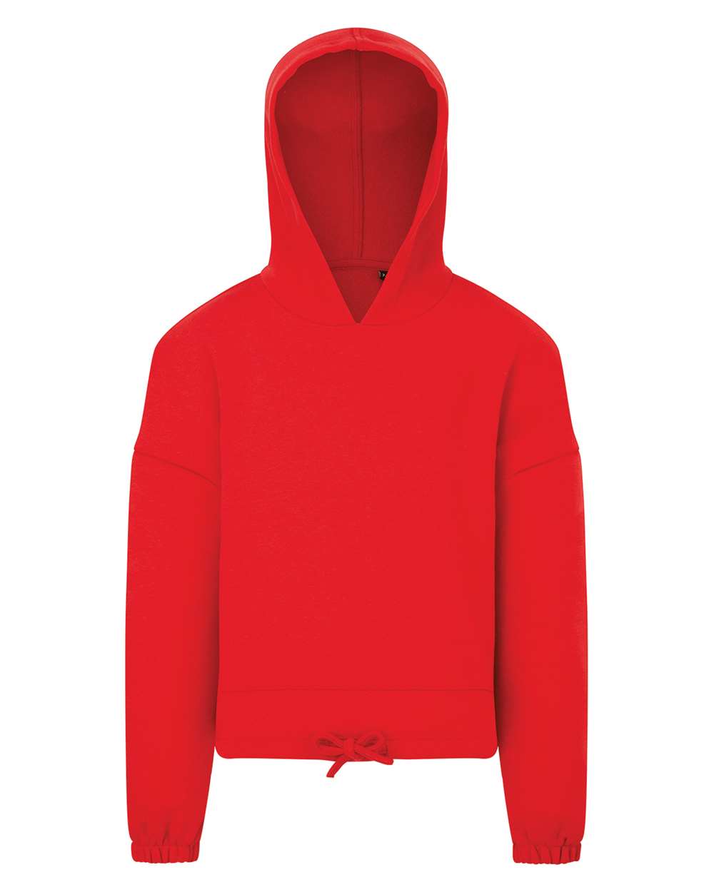Custom Cropped Tie Hoodie