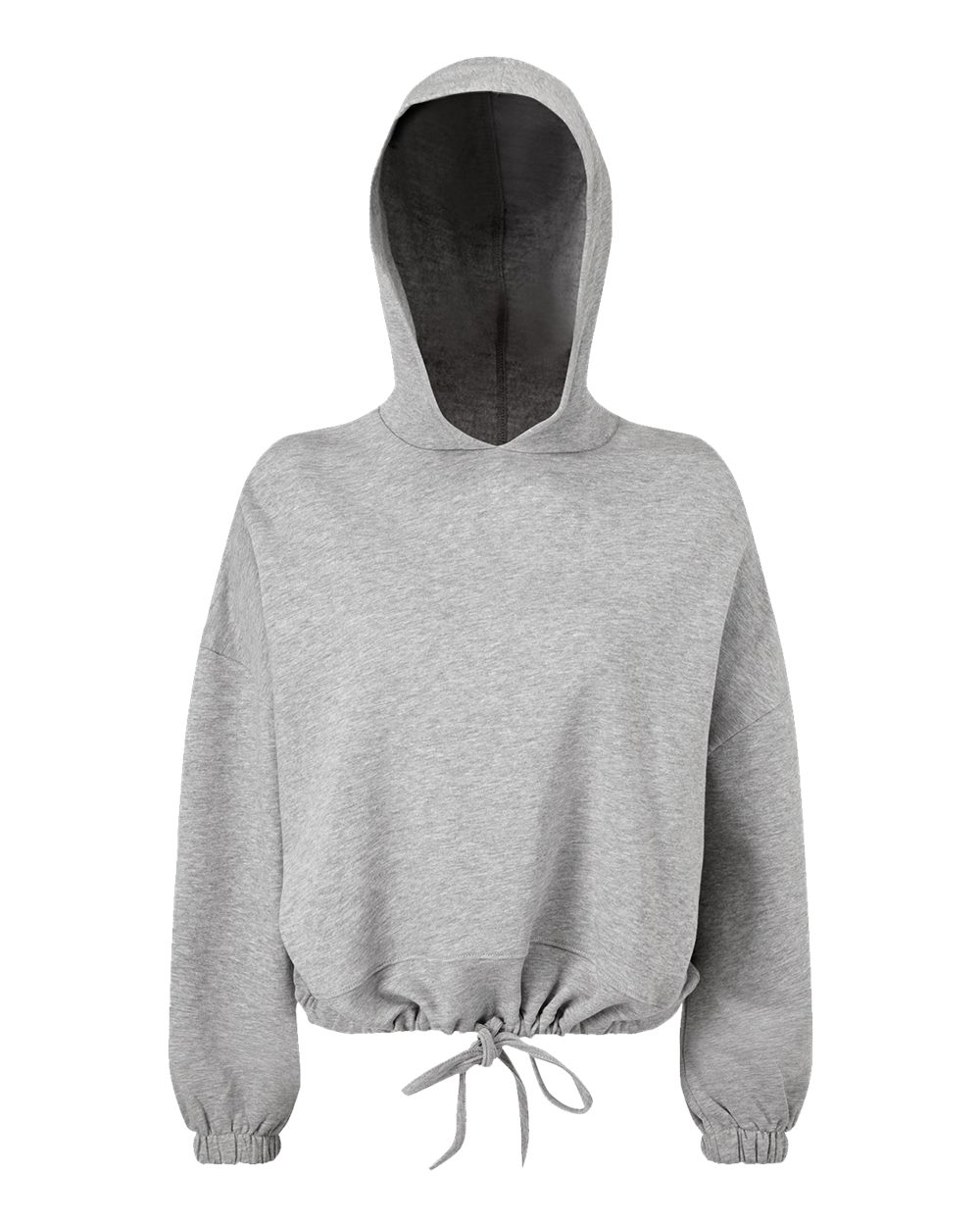 Custom Cropped Tie Hoodie