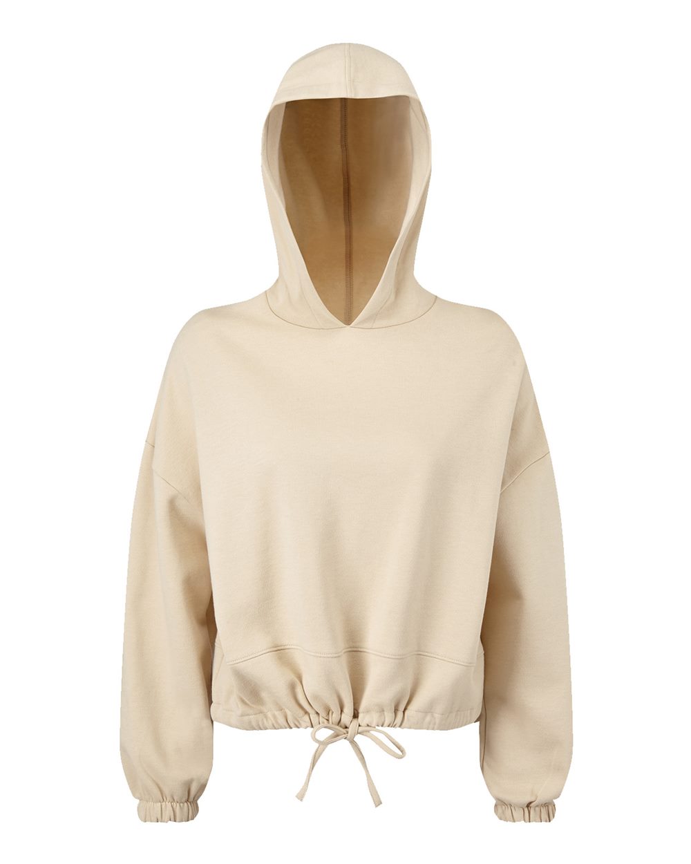 Custom Cropped Tie Hoodie