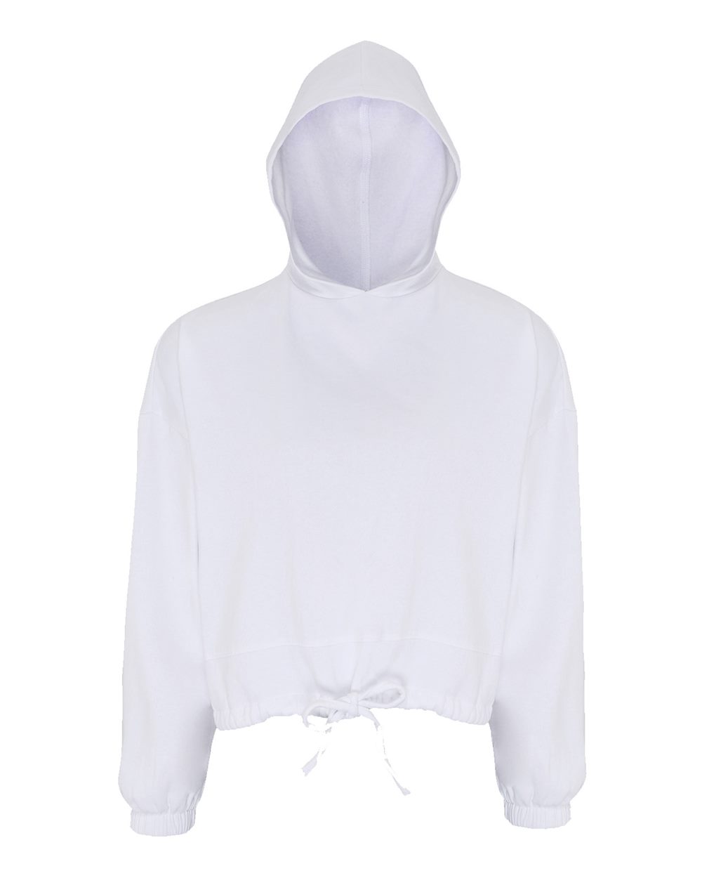 Custom Cropped Tie Hoodie