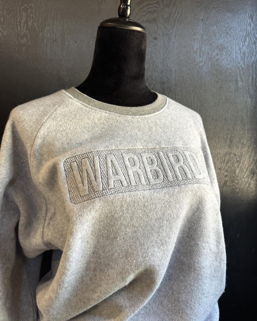Custom Embossed Embroidered Crewneck