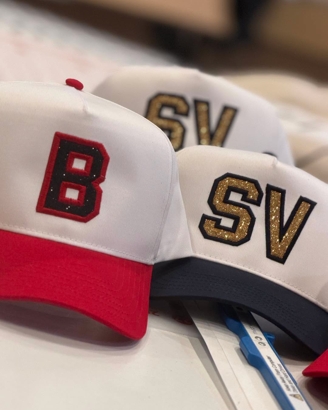 Custom Glitter Cap