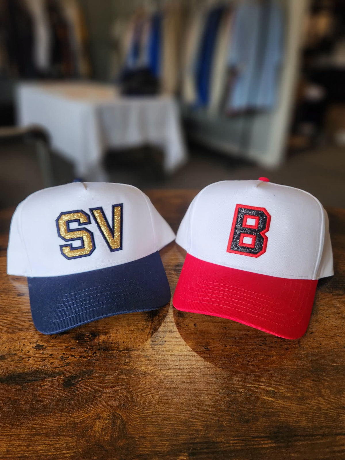 Custom Glitter Cap