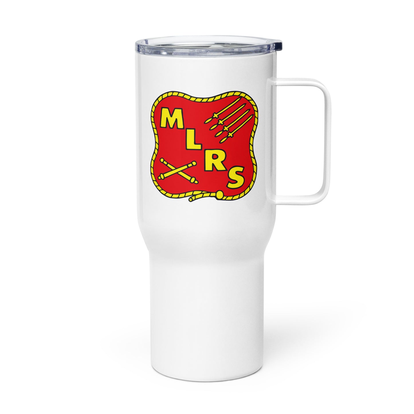 MLRS Travel mug with a handle