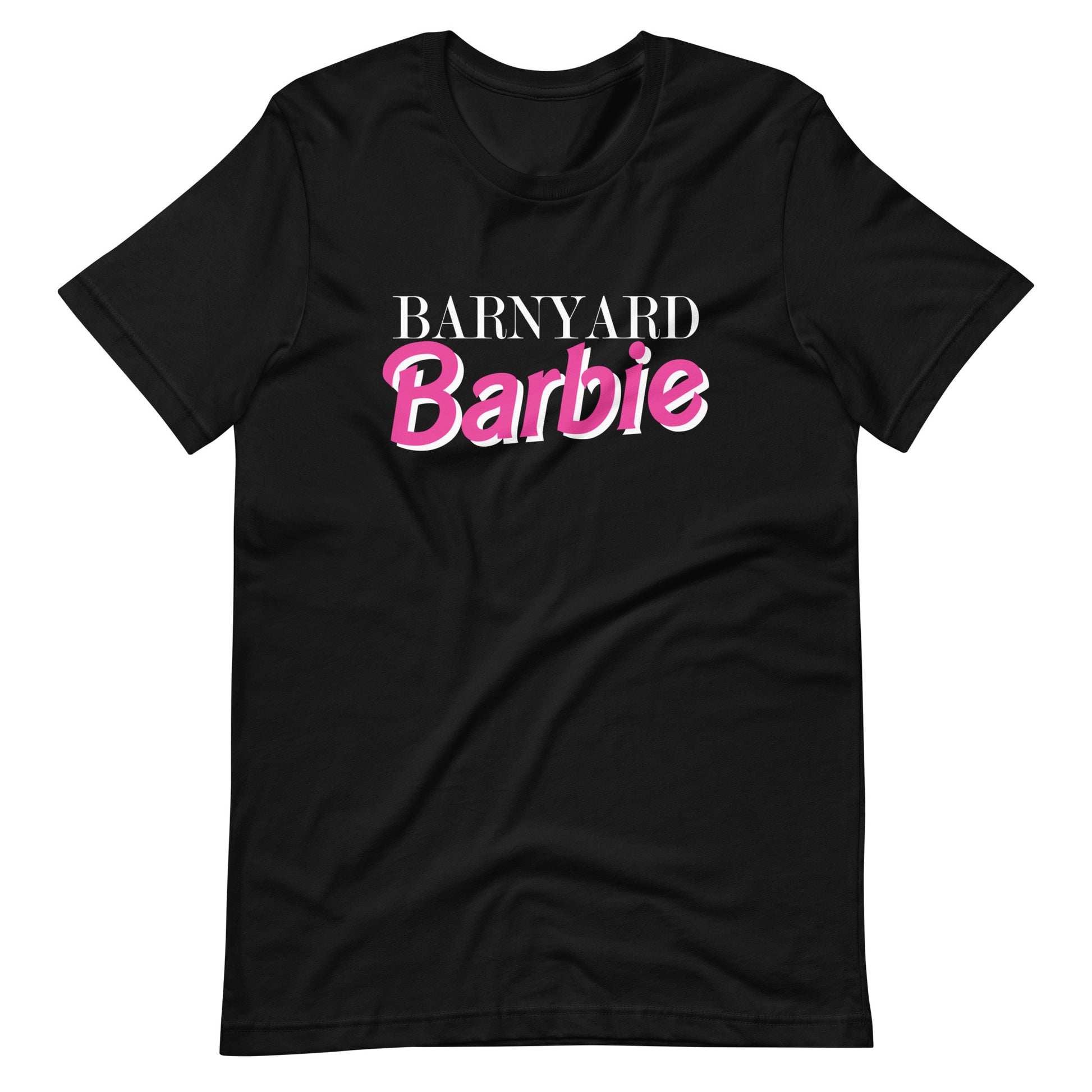Vred Doven vegetation Barnyard Barbie D1 Unisex t-shirt – Cotton and Customs LLC.