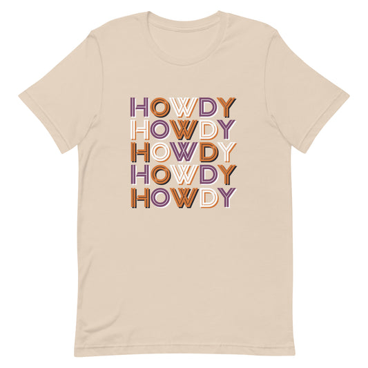 Howdy Unisex t-shirt