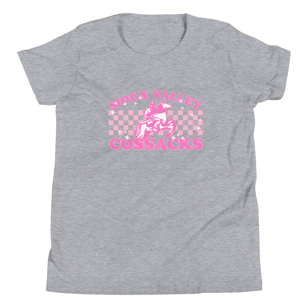 Youth Pink Sioux Valley Tee