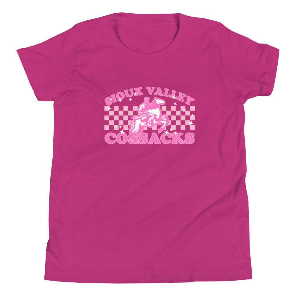 Youth Pink Sioux Valley Tee